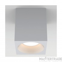 Astro Kos Square 140 LED Outdoor Downlight in Textured White 1326071