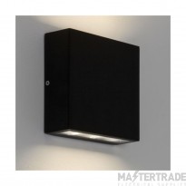 Astro Elis Twin LED Outdoor Wall Light in Textured Black 1331002