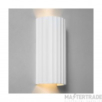 Astro Kymi Wall Light 300 Interior GU10 IP20 50W 300x148x90mm White Plaster