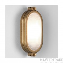 Astro Malibu Oval Brass Wall Light 1387004