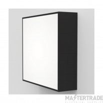 Astro Kea 240 Square Outdoor Wall Light in Textured Black 1391008