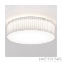 Astro Ceiling Light Cambria 480 Pleated LED E27 ES IP20 w/o Lamp 2x12W 480mm Dia White Fabric