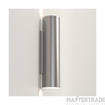 Astro Ava Wall Light 300 Coastal LED 2xGU10 w/o Lamp Dimmable IP44 2x6W 300x75x81mm Brushed Stainless Steel