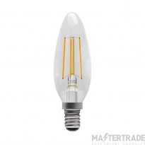 BELL Lamp LED Filament Candle Clear SES 4W 240V Warm White 2700K