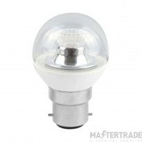 BELL Lamp LED B22 BC Dimmable Round 4W 240V 45mm Clear Warm White