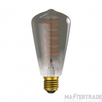BELL Lamp LED ES/E27 Squirrel Shape Vintage Soft Coil Dimmable 4000K 4W 240V Gunmetal