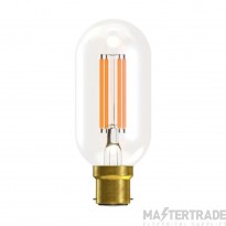 BELL 4W Filament Clear Tubular Short LED Lamp BC/B22 2700K 470lm