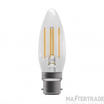 BELL Lamp LED Filament Candle BC/B22 CRI90 Clear Dimmable 4W 240V 2200K