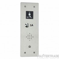 Bell 1 Button Flush Vandal Resistant Audio Panel with Bellprox Reader
