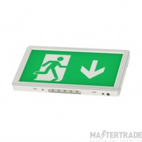 Channel E/AL/M3/SL/RC LED Emergency Exit Sign c/w Legend