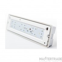 Channel Brook 2 LED Emergency Bulkhead 3hrM Self Contained IP65