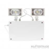 Channel Grove LED Emergency Twin Spots 3hrNM IP65 Self Test White