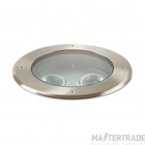 Collingwood GL008RGBW Ground light with 2 sets of 3 x RGBW LEDs. Stainless steel top,