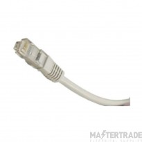 Cat6 UTP RJ45 Patch Lead Grey 10M (LSOH with Latch Protection Boot)