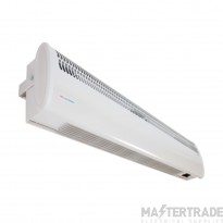 Consort Air Curtain Screenzone Double Door Integral/Optional Remote Switches 6kW 1040mm White
