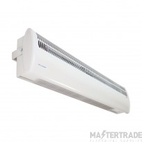 Consort Air Curtain Screenzone Tall Double Door 1or3 Ph c/w Remote Switch 6kW 1040mm White