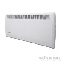 Consort Heater Panel c/w Electronic 7 Day Timer Optional Control Panel Locking Kit 1000W White