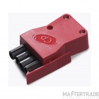 CP Electronics VITM4 4P Luminaire Plug Red