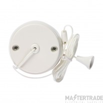Crabtree Capital 2 Way 6X Ceiling Switch White
