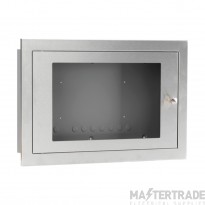 C-TEC Stainless Steel Glazed Enclosure for XFP 32 Zone Panels (BF359/3S)