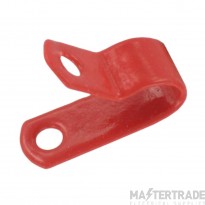 Deligo Pyro Cable Clip LSF 7mm+ Red Pack=50