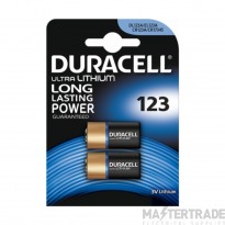 Duracell Battery 123 Photographic Ultra Pack=2 3V Lithium