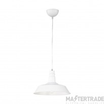 ELD Pendant Industrial E27 Max 60W w/o Lamp White