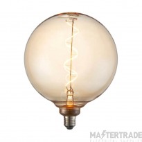 Endon 102620 Spiral E27 LED Lamp 200mm - Amber