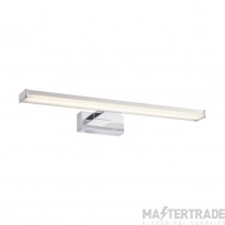 Endon Axis Bathroom Wall Light In Chrome And Frosted Plastic