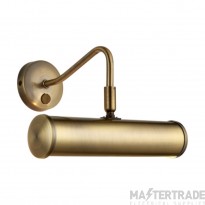 Endon Turner Picture Light In Antique Brass