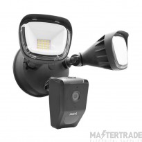 ESP Fort Camera Wi-Fi Smart Security c/w Lights Black