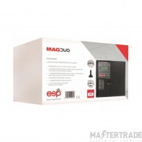 ESP MAGDUO Alarm Conventional Fire Kit 4 Zone 2 Wire Black