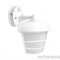 Eterna Lantern LED PIR 6W 170x255x200mm White