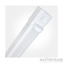 Eterna Luminaire LED Batten c/w Self Test Emergency High Output IP20 70W 6ft White