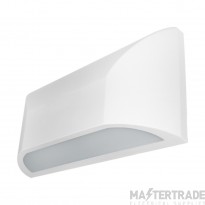 Eterna Bulkhead LED Wall 4000K 6W 340lm 110x220x51mm White Plastic