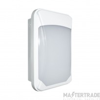 Eterna Bulkhead LED Wall Pack Colour Selectable 3000/4000/6000K IP65 17W 1500/1550/1530lm White