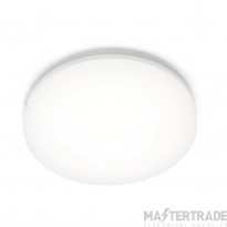 Forum Riga White LED CCT Bulkhead with Opal Diffuser 18W 3000K-6000K