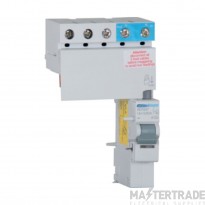 Hager RCD 3 Phase Add-On Class A 4 Module 63A 30mA