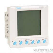 Hager Meter Multifunction DIN96 Pluggable
