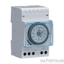 Hager Time Switch Quartz Daily 3 Module 16A 230V