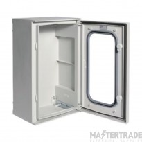 Hager Orion Plus Enclosure Glazed Door IP65 500x300x200mm GRP