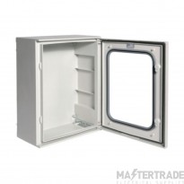 Hager Orion Plus Enclosure Glazed Door IP65 500x400x200mm GRP