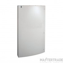 Hager Invicta 3 Panelboard 8 Way 4x125A Outgoers Plain Door 4x250A