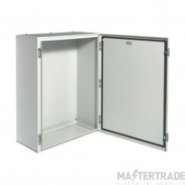 Hager Invicta 3 Distribution Board 4 Way TPN Plain Door IP65 125A Metal