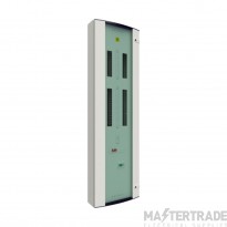 Hager JKD1128TM 12+8 Way 125A Power/Lighting Distrubition Board Glazed Door
