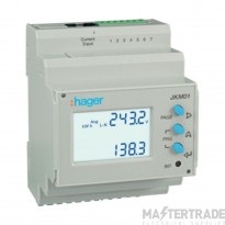 Hager Invicta Meter Multi-Function DIN Rail Single