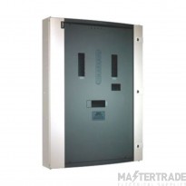 Hager Invicta 3 Panelboard 8 Way 125A Outgoers Plain Door 250A