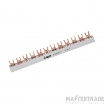 Hager Busbar Insulated Fork TP 56 Module 63A 10mm