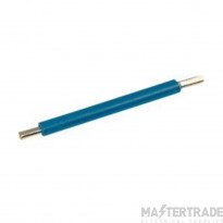 Hager Link Flexible Insulated 550mm Blue