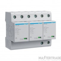 Hager Surge Protector TP Class 1 c/w End Of Life Indicator & Remote Contact TNC 75kA